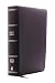 NKJV, Single-Column Reference Bible, Genuine Leather, Black, Comfort Print: Holy Bible, New King James Version
