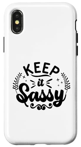 それを生意気に保ちなさい スマホケース iPhone X/XS 用