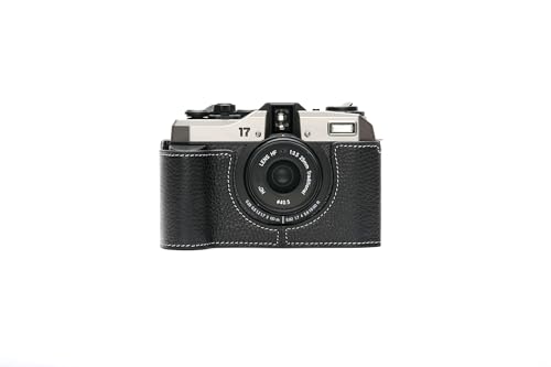 Pentax 17 housse en cuir véritable noir fait main pour voyage et street photo