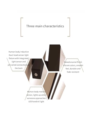 Barre d'appui murale design en acier inoxydable à détection de corps - 7