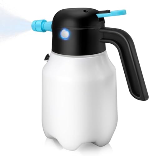 1.8L Foam Sprayer Cordless - Electric Garden Paint Sprayer, Pressurized PP Electric Foam Spray Bottle for Car Washing & Garden