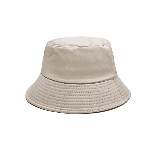 NPJY Bucket Hat for Women Men Cotton Summer Sun Beach