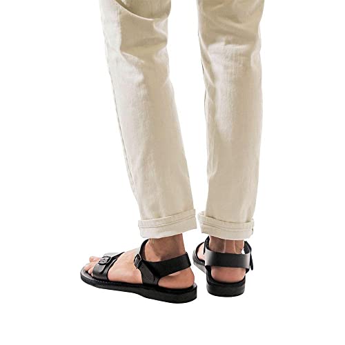 The Original - Leather Adjustable Buckle Sandal - Mens Sandals4