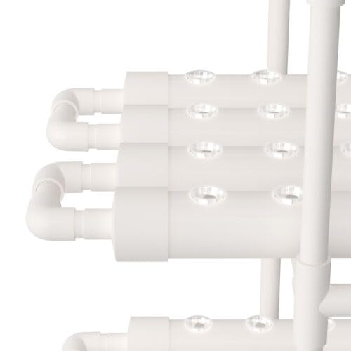 Hydroponique verticale 3 couches 108 positions tour hydroponique 3,5 x 4,5 cm Panier de culture hydroponique Jardin vertical Grow Box Kit complet expérience hydroponique