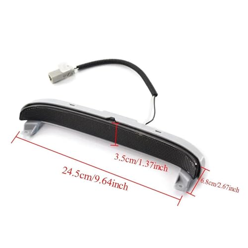 Troisième feu stop LED fumé pour Civic Coupé 2006-2011 feu de freinage haut - 5