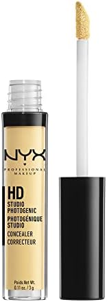 NYX PROFESSIONAL MAKEUP HD Studio Photogenic Concealer Wand, Medium Coverage - Yellow