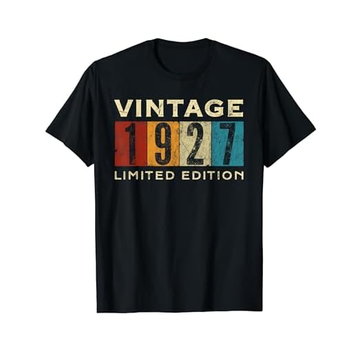 Retro Vintage 1927 Edición Limitada 95 Años 95 Cumpleaños Camiseta