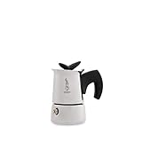 bialetti espressokocher edelstahl 6 tassen Für 1 Tasse Bialetti Musa Kaffeemaschine, Edelstahl, Silber, 1 Tasse