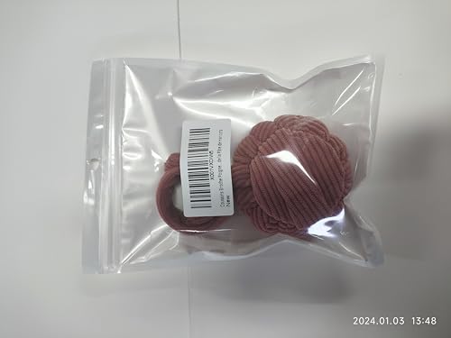 Wrist Pin Cushion,Pin Cushion with Wristband,Needle Cushion with Wrist Strap,Wearable Pumpkin Shaped Sewing Needle,Adjustable Comfortable Pin Cushion,for Craft Projects,Workshops,Bean Paste Color - Image 2