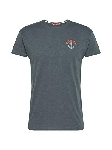 Preisvergleich Produktbild derbe Herren Shirt TOTDY dunkelgrau XL