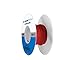 Jonard Tools R24R-0100 Red Insulated Kynar Copper Wire Roll, 24 AWG, 100 ft Length