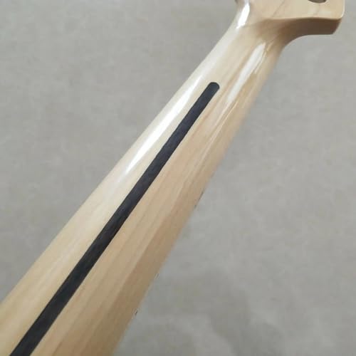 Manche de basse 34 pouces en érable de haute qualité avec incrustation points - 6