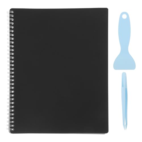 Tofficu Stickeralbum Set Aufkleber Wiederverwendbar Stickerbuch Sammel Stickerbuch Stickerbücher Für Großes Stickersammelbuch Sticker Organizer Buch Sticker Sammelpapier