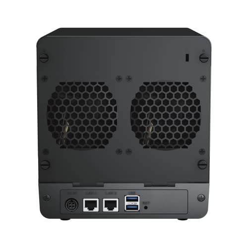 Synology DiskStation DS423 Network Attached Storage Drive (Black) - Image 4