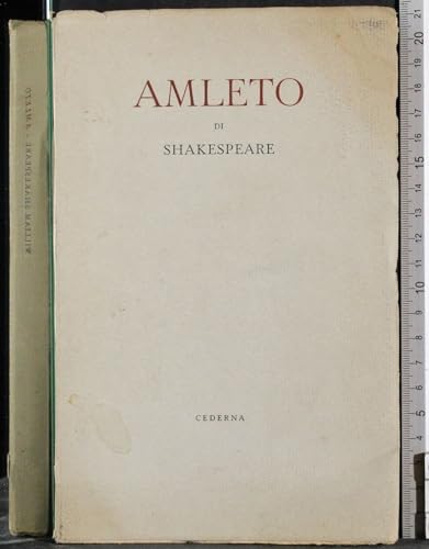 William Shakespeare Amleto