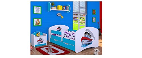 BDW Kinderbett mit Matratze und Bettkasten - NEU, 140/160/180/190...