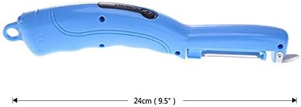 Electric Fruit Vegetable Peeler Paring Potato Peelers Carrot Slicer Kitchen Gadgets Batteries Not Included(Blue)