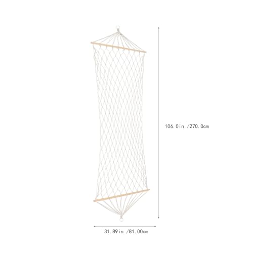 Hamac confortable Toddmomy balancelle résistante lit appoint suspendu fixe