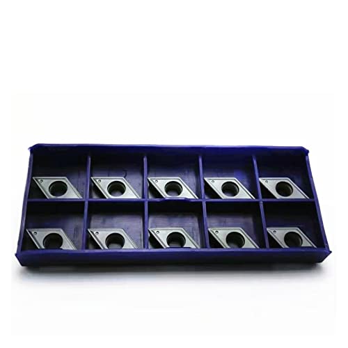 Inserto metálico de torneado redondo para torno CNC 10 piezas miniatura 1