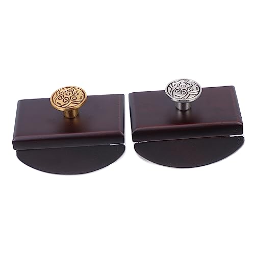 DOITOOL 2stücke Holz Kalligraphie Rocker Blotter Schnelltrocknendes Ergonomisches Tintenabsorptionswerkzeug Leichtes Schreibwaren-tool Für Büro Studium Und Künstlerisches Schreiben