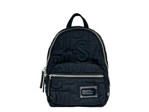 Image of Marc Jacobs Mini Nylon Quilted Backpack, Black