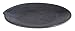 Produktbild APS 84908 Teller DARK WAVE, Ø 22 cm, Höhe 2 cm, Melamin, schwarz/Wellendekor