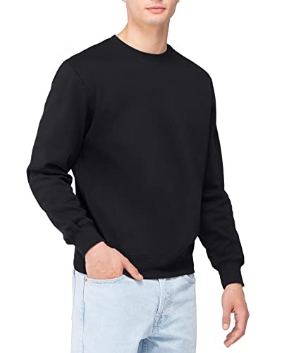 Felpa Uomo Senza Cappuccio | Autunnale | No Logo | Cotone Premium | Maglione Basic - Sportivo - Casual | Senza Zip | Semplice Tinta Unita