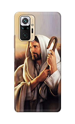 Image of PRINTFIDAA Catholic Image of Jesus Christ from Slovakia Hard Back Cover for Redmi Note 10 Pro / 10 Pro Max Back Cover -(P6) KAT1003