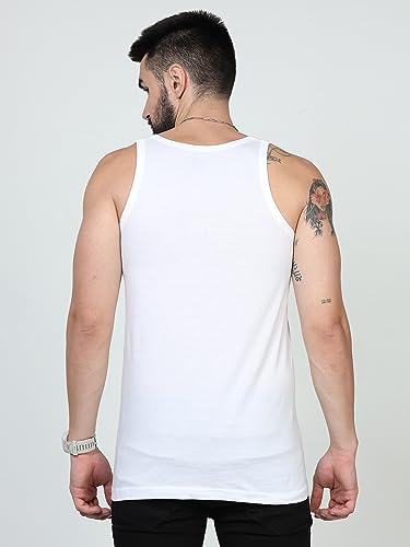 Image of JUARI BE A GENTLEMAN Men's Cotton Super Combed Breathable Vest for Men (Black)