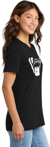 Image of I Hate My Job Toothbrush Toilet Paper Funny Top Toothbrush Toilet Paper Humor Graphic Cotton Tee Adult Youth Tall Men Women