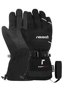 Reusch Maxim Gore-TEX Junior Skihandschuhe Schwarz-Weiß