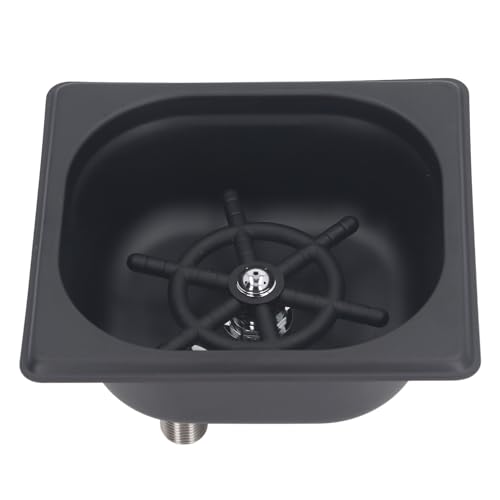 Glass Rinser for Kitchen Sink, Stainless Steel Cup Rinser Fully Automatic High Pressure Cup Washer for Sink, Bottle Washer, Glass Washer for Kitchen Sink, Glass Cleaner for Sink