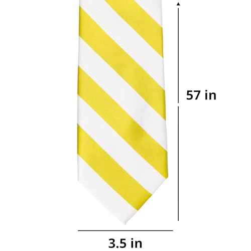 Image of tiemart Men's Striped Tie Standard Length
