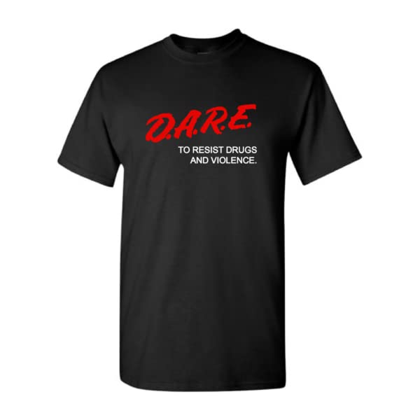 GenericDare Shirt D.A.R.E to Resist Drugs and Violence 90s T-Shirt Birthday Gift