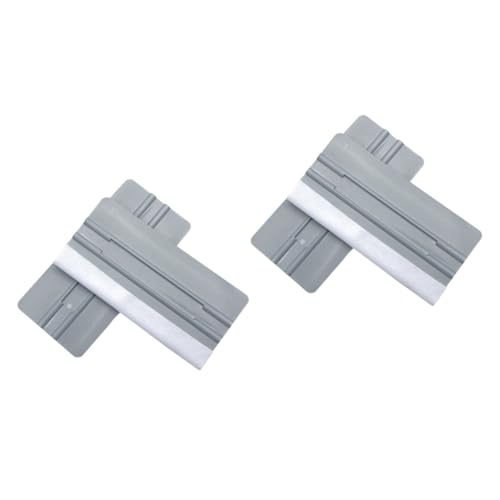 POPETPOP 4 Pcs Squeegee for Car Windows (Felt Edgeless) Auto Squeegee Tool Application