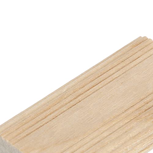 50 piezas dominó espigas de madera de haya 8x40mm miniatura 4