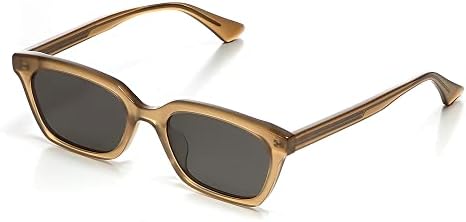 isheep Square Sunglasses for Women Men Retro Vintage Square Rectangle, Nylon Lens with 100% UV Protection SIS-14-OG