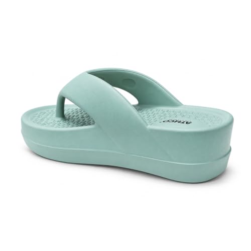 Image of ATHCO womens Fenny Women's Acupressure Slippers & Flip-Flops | Soft Foot Massager, Lightweight, Anti-Skid, Waterproof Comfort Slippers for Women & Girls | Daily Casual Wear