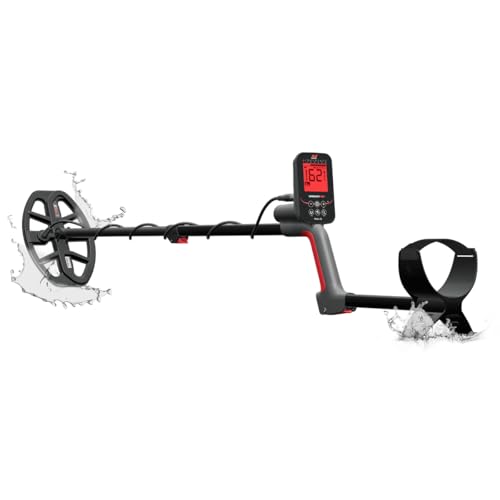 Image of MINELAB Vanquish 460 Fully-Automatic Lightweight Waterproof Metal Detector with Multi-IQ Technology, Includes V10X 10 inch Double-D Coil and Wired Headphones