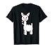 Süßes Wolliges Lama Mädchen Mit Blumen I Alpaka Kamel Girl T-Shirt