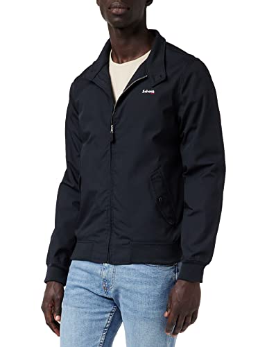 Schott NYC CABL1220 Blouson, Bleu (Navy), M Homme