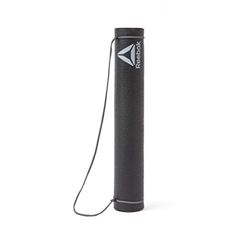 Image of Reebok RAYG-11030BK Yoga Mat, 4 mm (Black)
