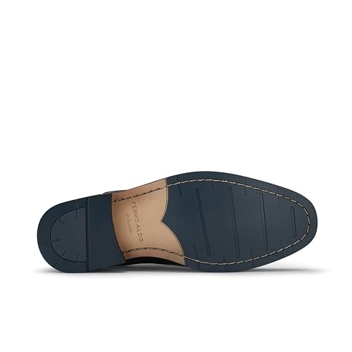 Image of Ferro Aldo Men's Classic Cap Toe Oxford Dress Shoe Collection | Perfect for Formal, Business, and Wedding Attire