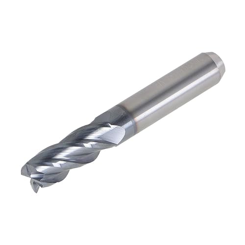 Image of 3 /8 Inch 4 Flute Helix Carbide Square End Mill for Drilling Machines