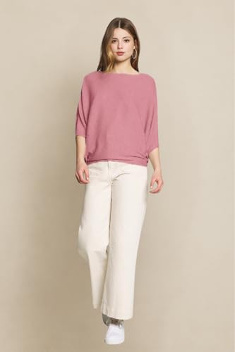 Image of Nachu Women Fashion Ribbed Batwing Sleeves Bagy Balloon Style Fit Top |Casual Regular Size fit | Winter and Party fit