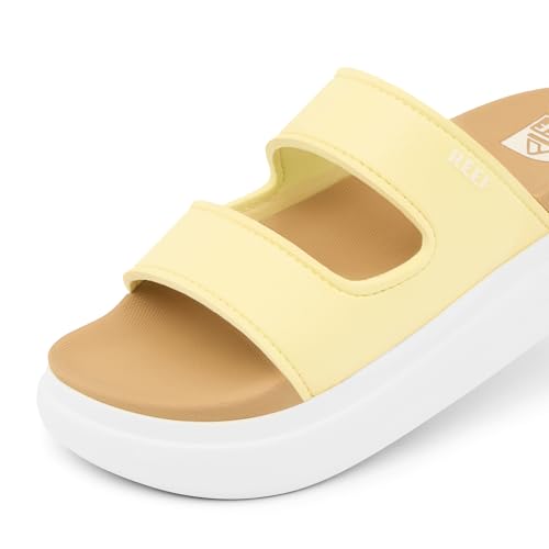 Image of REEF Cushion Bondi 2 Bar Women's Slide Sandal, Lightweight and Supportive Footbed, Water Friendly