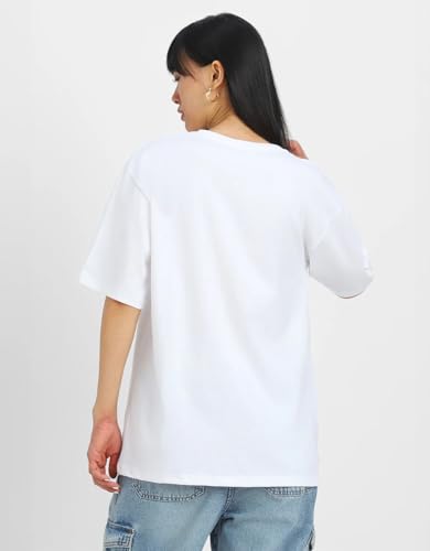 Image of JUNEBERRY 100% Pure Cotton, Pack of 2,Round Neck, Oversized Loose,Drop Shoulder,Graphic Printed, Half Sleeve T-Shirts for Women & Girls, in Different Colors, with Sizes Range from S to 2XL.