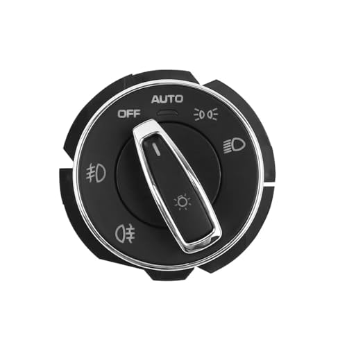 Interruptor de faros antiniebla cromado para Porsche Cayenne 2011-2018 4