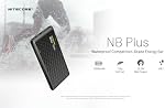Nitecore NB Plus 10,000mAh Power Bank, Ultra Lightweight and Slim USB-C and USB-A Ports for Phones, iPads and More Travel Ready Fast Charging 5V/3A QC PD