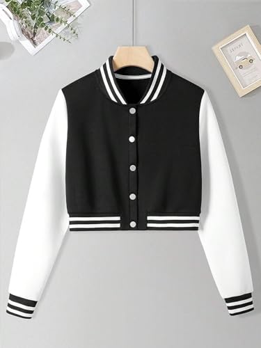 Colorblock College Jacket2